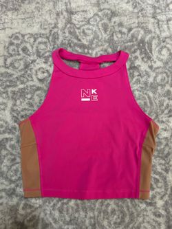 Nike Halter Top Hot Pink