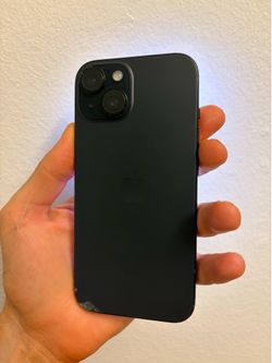 Apple iPhone 15 unlock no sim restrictions 128gb small chip on the back of the phone fully functional