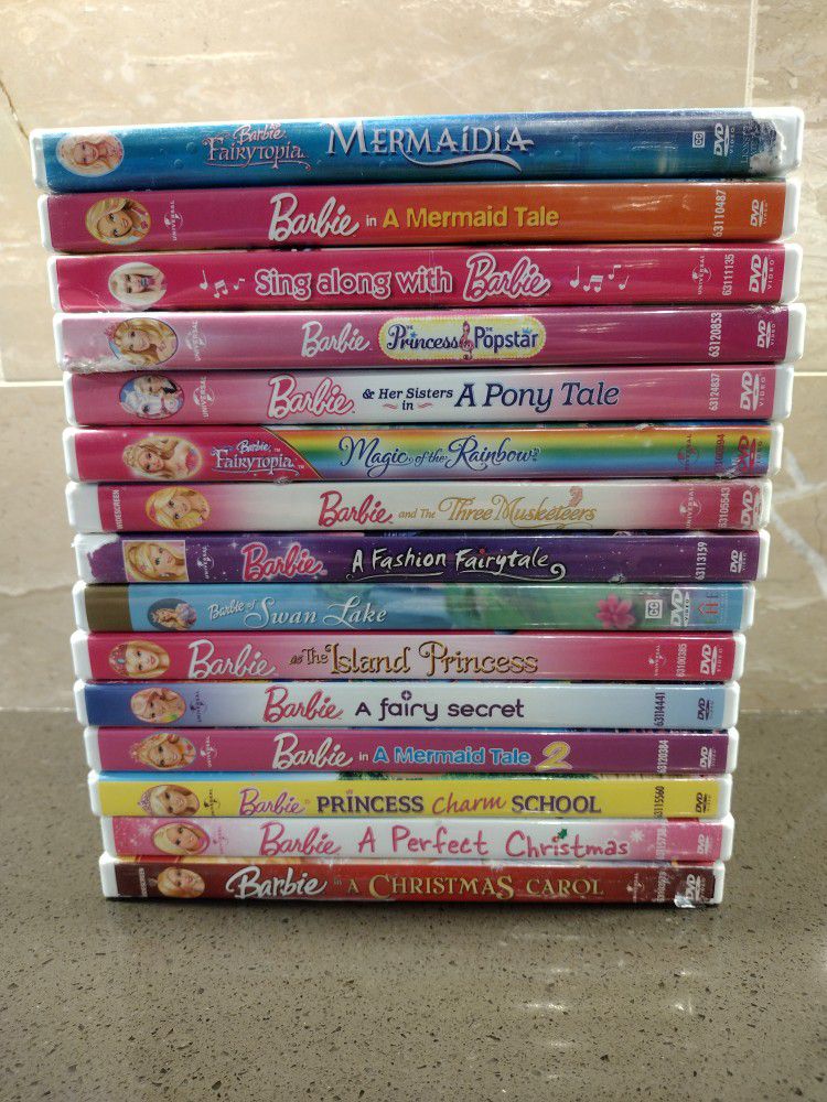 Barbie DVD Collection (15) - WESTSIDE for Sale in El Paso, TX - OfferUp