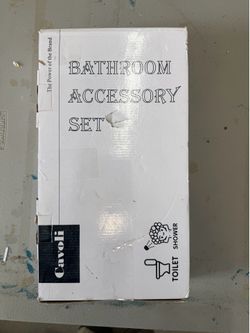 FREE NEW Cavoli Bathroom Hardware Set – Open Box (Must Go TODAY!)