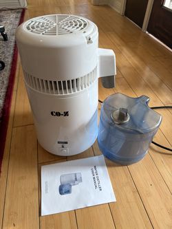 CO-Z 1.1 Gallon (4L) Water Distiller, 750W, Stainless Steel + Extra Filters