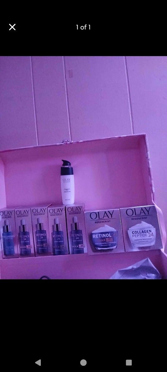 Brand New Olive Olay The 8 Piece Set
