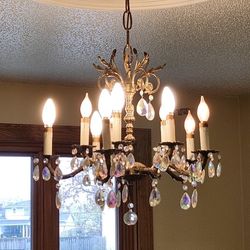 Antique Chandelier Dining Room Light 