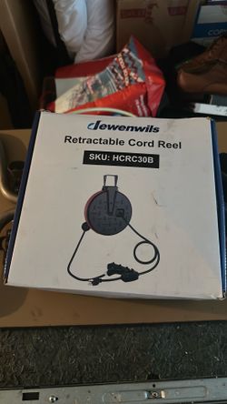 Jewenwils Retractable Cord Reel