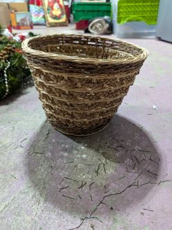 Woven Wicker Basket