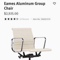 Eames Management Chairs Aluminum Group