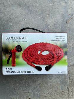Savannah 25ft Expanding Coil Garden Hose