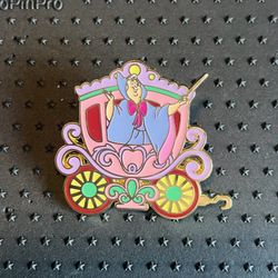 Disney Trading Pins Train Car Blind Box - Fairy Godmother Pin CINDERELLA