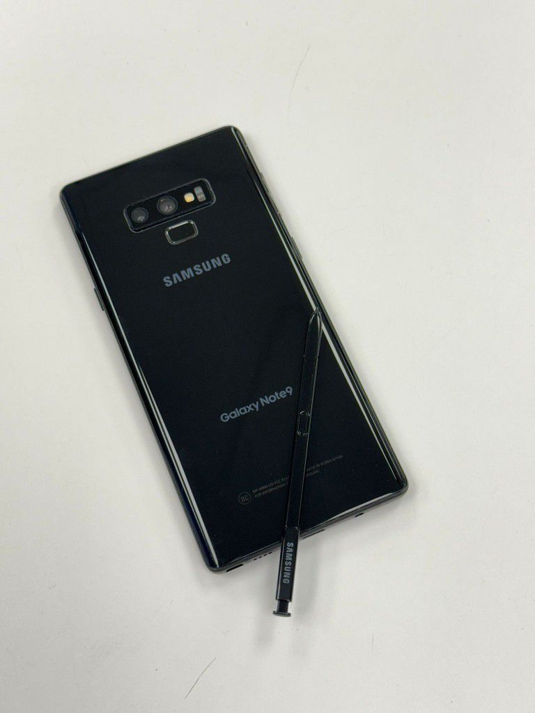Samsung Galaxy Note 9 6.4inch Smartphone - 90 Day Warranty - Payments Available With $1 Down 