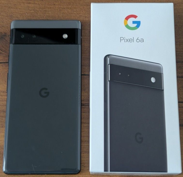 Google Pixel 6a Charcoal 128gb LIKE NEW