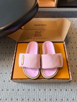 LV Women’s Slides With Box 2026 New