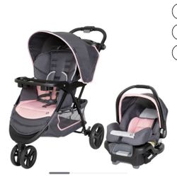 Baby Trend Ez Travel System Car Seat And Stroller Set