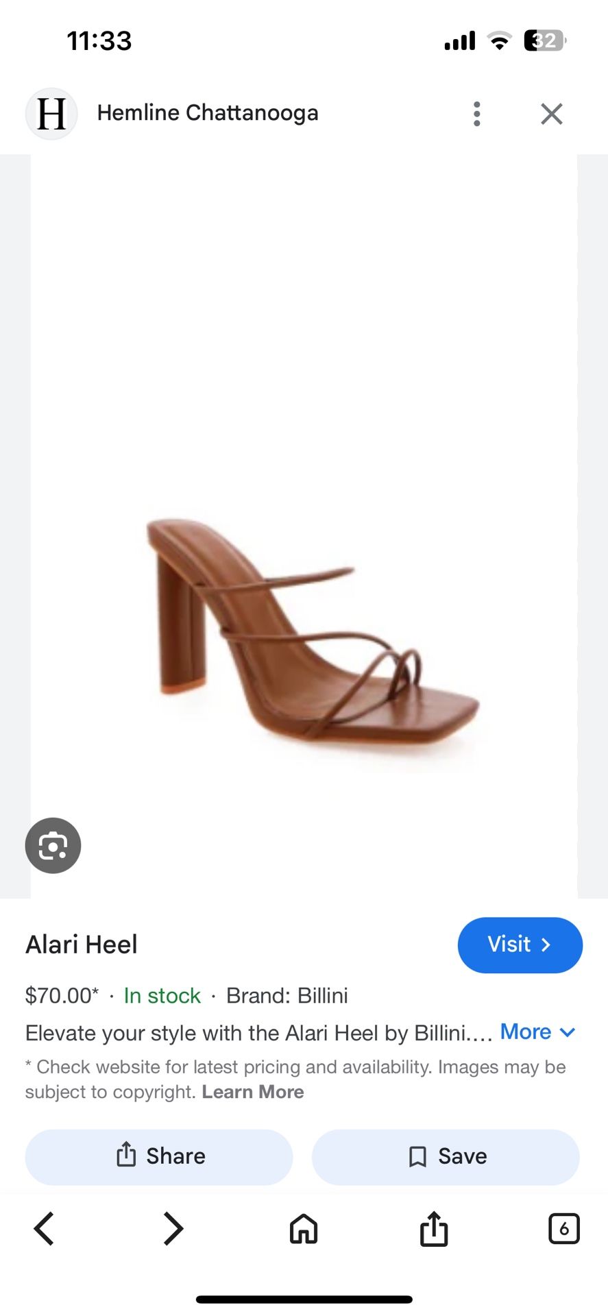Billini Alari heel