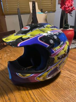 Vintage 90s Bell Moto 6 Helmet - Mike LaRocco Replica - Size Large