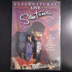 Carlos Santana- Supernatural Live (DVD)