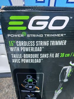 EGO Power+ POWERLOAD 15 in. 56 V Battery String Trimmer Kit