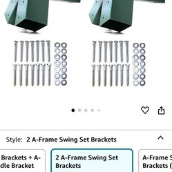 Jungle Gym  Swing Arch Supports 