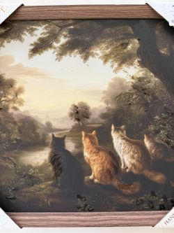 Cat Picture/painting From Marshalls