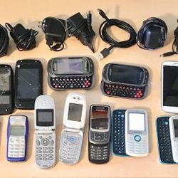 T-Mobile Old Samsungs, Nokia, ...etc with chargers