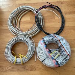 Large Assorted Lot of Electrical Cable Wire