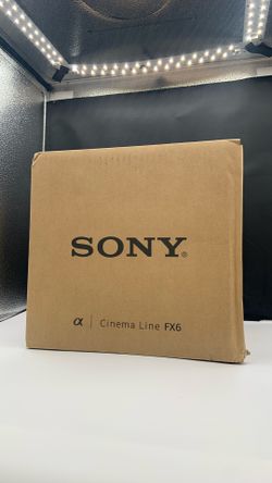 Sony FX6 Cinema camera