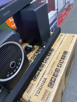 Vizio sound bar. $59. Samsung sound bar just $129