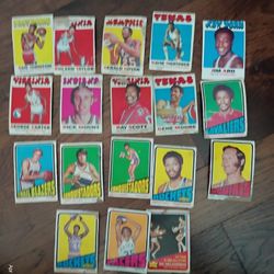 Vintage Basketball Cards: 1971 and 1972