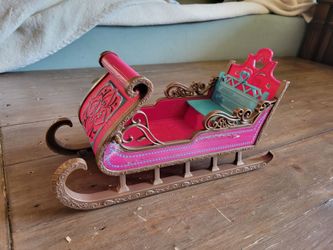 Toy sled from frozen