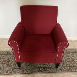 Red Arm Chair