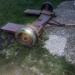 Car Hauler Trailer With Winch