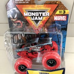 Monster Jam MARVEL VENOM Series 3 1/64 Spin Master NEW 2025