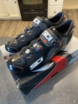 Brand NEW Sidi Wire Black - Carbon Sole Cycling Shoes