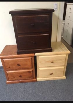 Dresser 2 Drawers 100% Pinewood