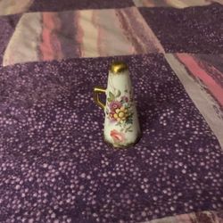 Hammersley Howard Sprays Rose Floral Candle Snuffer Vintage England Bone China