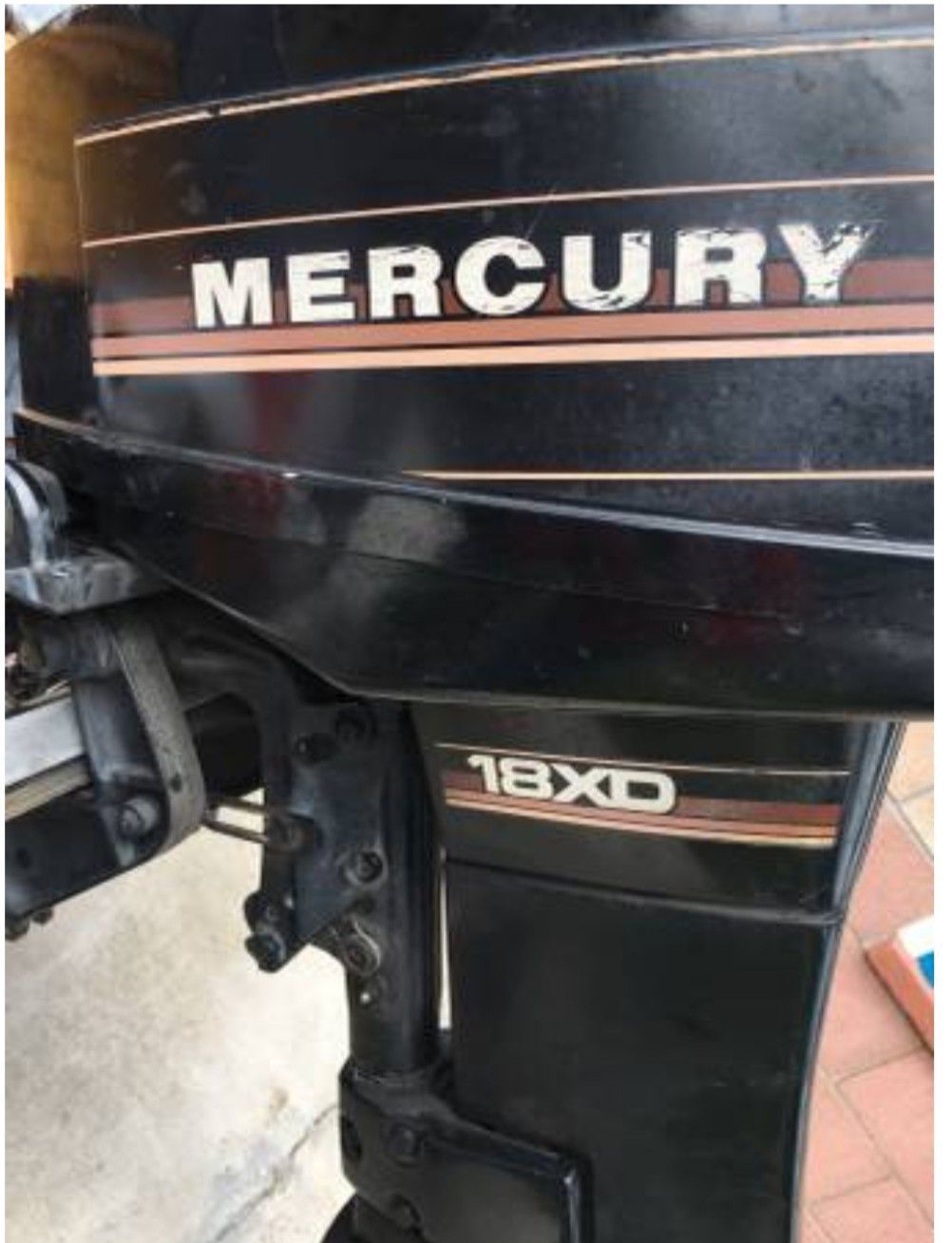 Mercury 18XD Boat Motor - 18 Horse Power, 2 Stroke