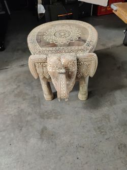 Elephant Side Table