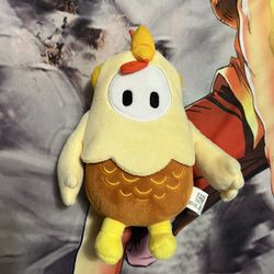 Fall Guys Ultimate Knockout Chicken Costume Plush 8”
