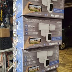 Security Camera With Flood Lights