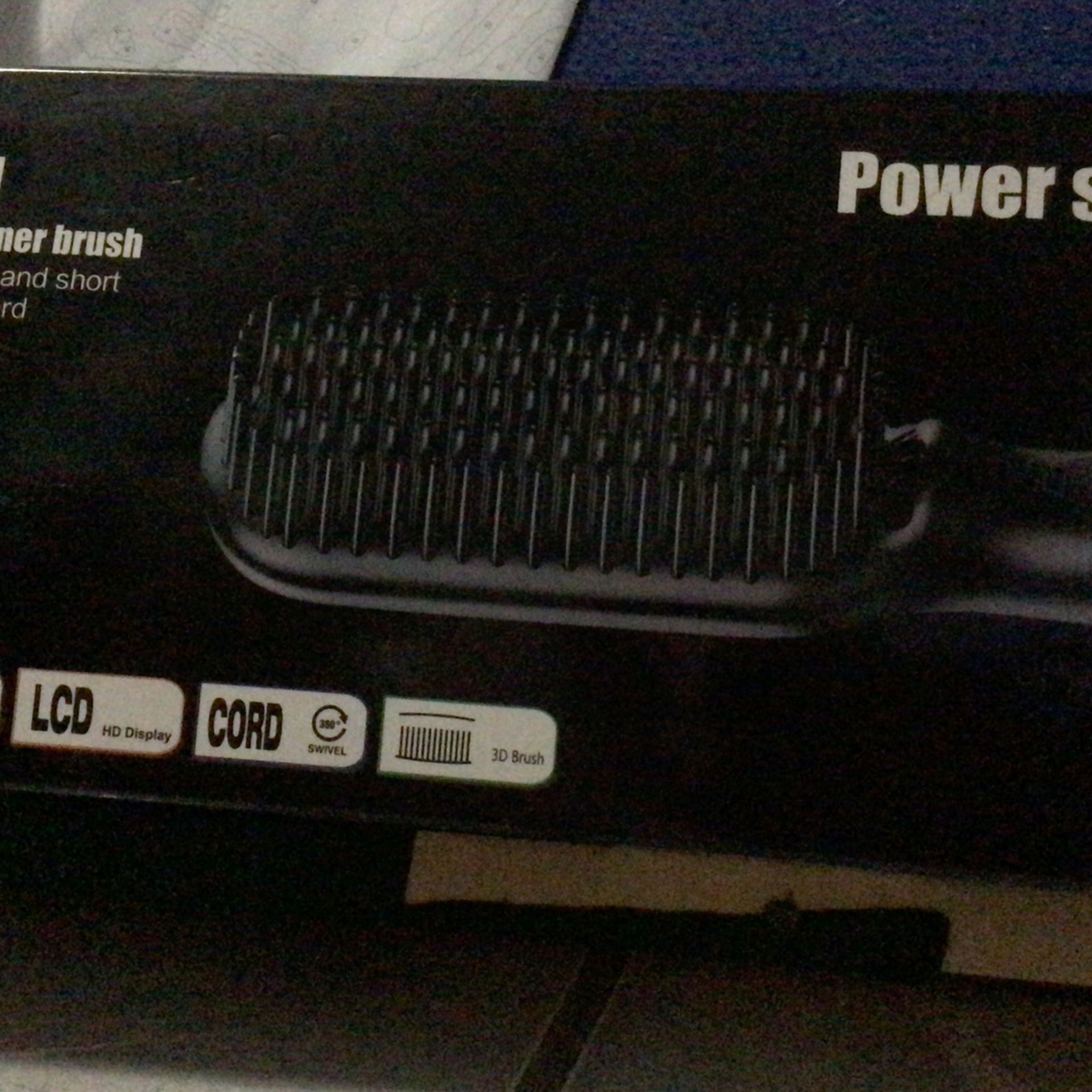 Power Straightener Brush
