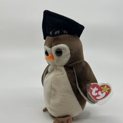 Ty Beanie Baby Original Wise the Owl