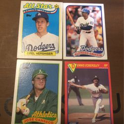 Baseball Cards Orel Hershiser