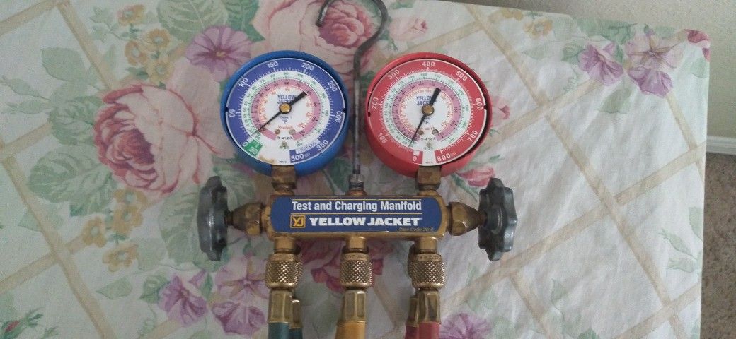 HVAC Yellow Jacket Gauges