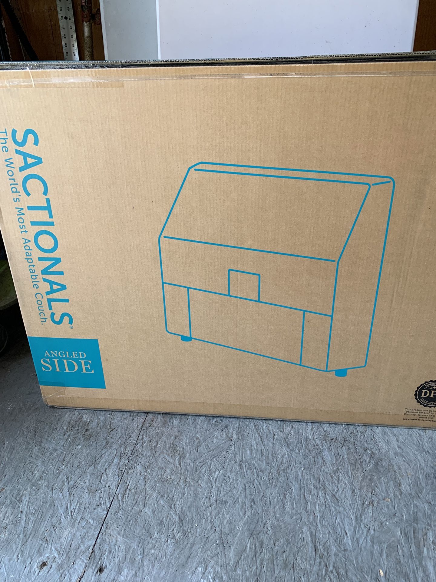 Lovesac Angled Sides