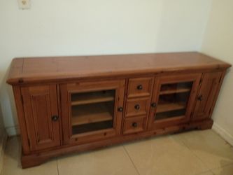 Solid Wood  Side Board Credenza for dinning