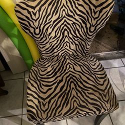 Zebra Couch Chair