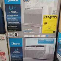 8000btu Windows Ac By Media U-shaped.  Brand New.  90 DAYS Warranty 