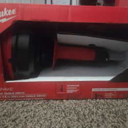Milwaukee TRAPSNAKE 25ft Drain Auger (NEW) – Cable Drive