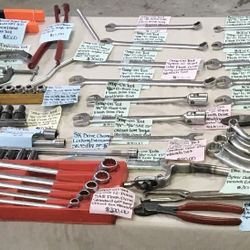 TOOL SALE- PRIVATE OWNER (PERSONAL TOOLS) 