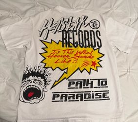 Hellstar White Graphic Tee – Used, Good Condition
