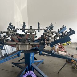 Manual Screen Printing Press And Accessories 